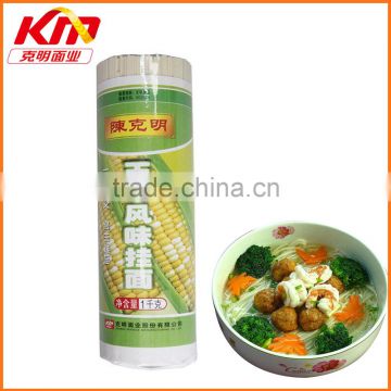 Best selling quick cooking corn flavor dried noodles