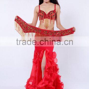 Women Sexy Belly Dance Fuchsia Belly Dance Wear AS6053-AQ6053 photo-6