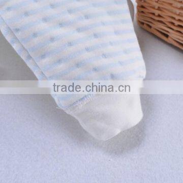 Long Sleeve Knitted Baby Romper Toddler Pyjamas 100% Cotton Baby Layette photo-4