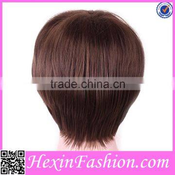 Lover-beauty Short Cheap Brown Hairpiece Wholesale photo-4