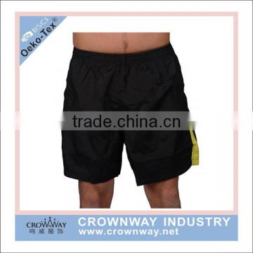 Wholesale Mens Dry Fit Nylon Running Athletic Shorts With Zip Pocket