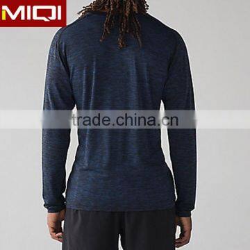 2017 new design custom high quality men sleeve organic fitness wear