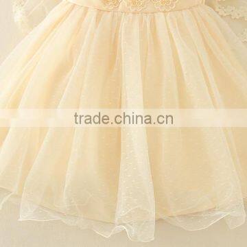 New Arrival Fashion Design Small Girls Dress Lace Princess Baby Girls Flower Sexy Dresses Kids Clothes photo-4