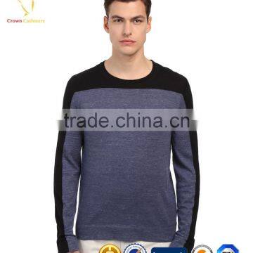 Knitting Mens Cotton Cashmere Heavy Knit Sweaters photo-4