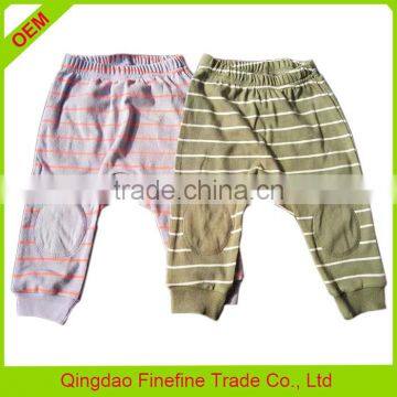 Baby knitwear striped baby harem pants infant wholesale China