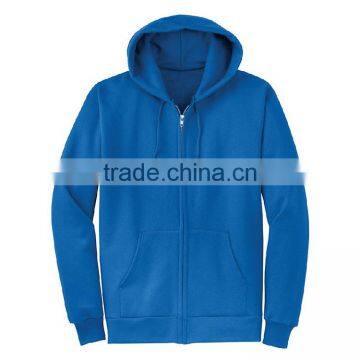 Blank Design Zip-up Fashion Style Wholesale Man Fleece Custom Hoodie Printing photo-4