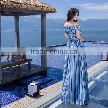 Z&M Maxi Beach Dress Ladis Maxi Dress Women Sexy Dress photo-4