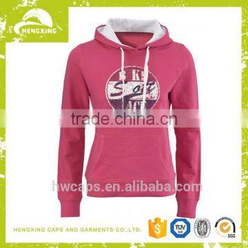 Ladies Sweatshirt Plain Hoodies Winter Fashion Sport Lady Hoody