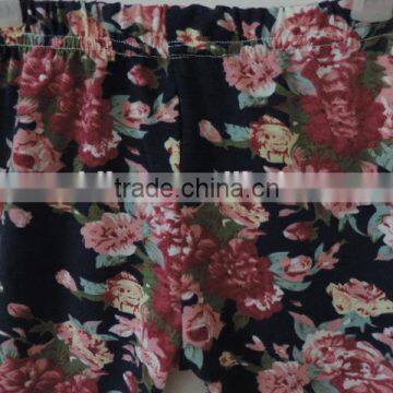 2017 Seasons Children's Clothing Wholesale Baby Girls Cotton Pants Children Floral Capris photo-2