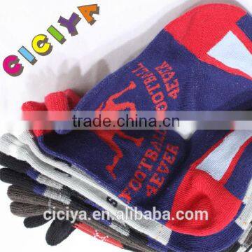 Make to order printing designs boys sporting tube socks customized