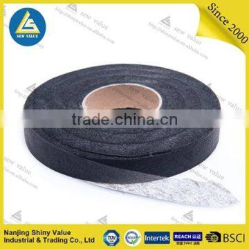 best black pants fabric hemming tape for household /hotel/travel/tailor's use