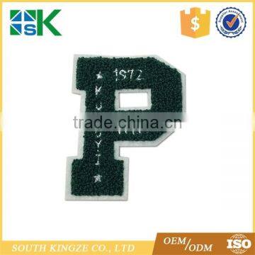 P Embroidered Letter Number Patch Badge Emblem