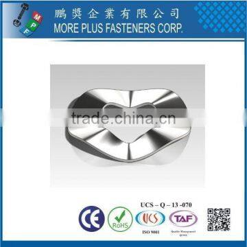 Taiwan Stainless Steel 18-8 Copper Brass Aluminum Curved Washer Curved Spring Washers Custom Curved Washers photo-4