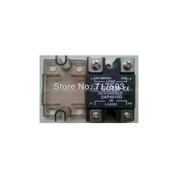 Single phase AC solid state relay SAP4015D input 3-32VDC 15A DC to AC relay