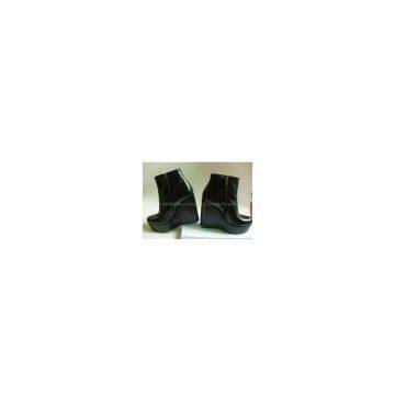 YSL high-platform bootie