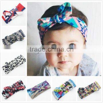 Mommyhome 2016 new arrival boutique turban baby girls hair band M5062002