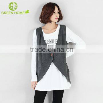 Green Home Cotton Lovely Maternity Evening Wear photo-3