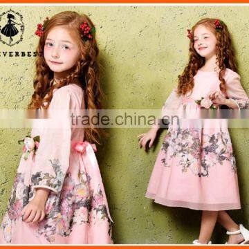 Girls Dresses 2016 New Girls Dresses Wholesale Colorful Tutu Dress Wedding Party Vintage Dress Kids Formal Dresses photo-2