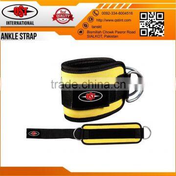 Multi Color New Style D Ring Ankle Strap Weight Lifting / Gym For Men Womens