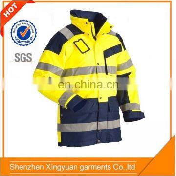 High visibility safety jacket , safety reflector jacket