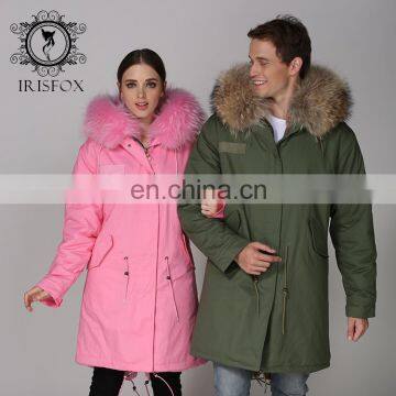 New Collection Ladies Winter Coats And Men long parka plus size for couple lover