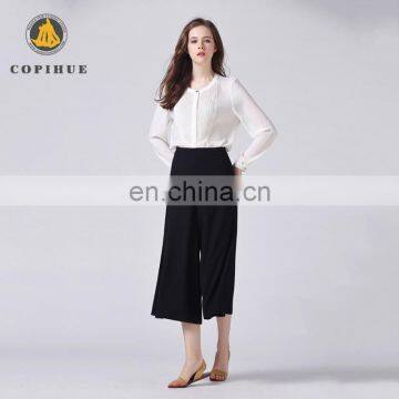 factory price high-quality cotton loose fit pant women