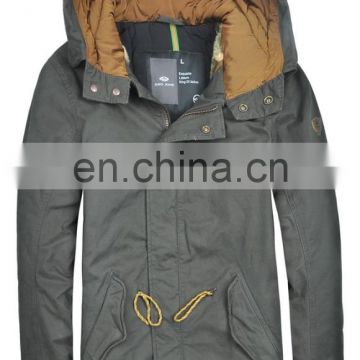 Fashion Men's Long Cotton Warm Winter Jackets