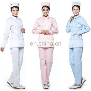 65% Polyester And 35% Cotton Nurse Uniform Fabric OEM Service Made In China