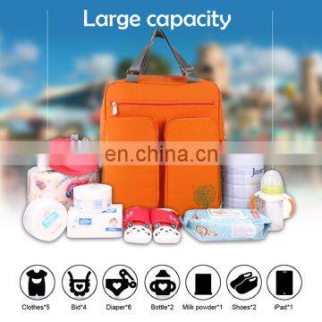 Double Shoulder Backpack Bag Baby Bag Especially for Mother photo-4