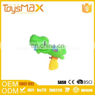 New style summer toys plastic animal shape dinosaur water kids shot gun for wholesale