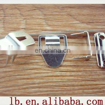 2013 high quality silver ,anti-brass metal trousers hook and eye and bar for garment for garment