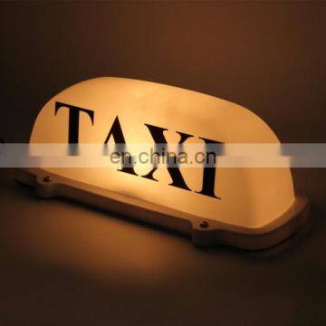 Wholesale TAXI Bright Top Board Roof Sign Light Indicator Cab Lamp 12V