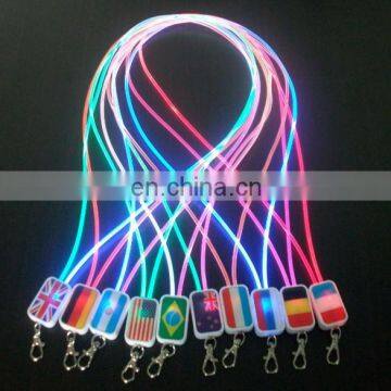 Led lanyard ,led flashing lanyard,led flashing lanyard with custom design