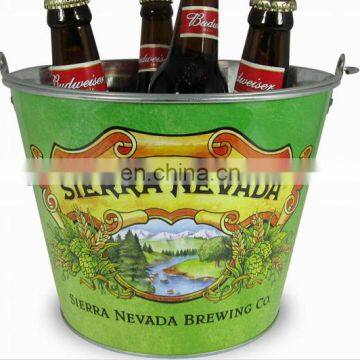 Large Aluminum Metal Champagne Beer Ice Buckets With Custom Logo photo-2