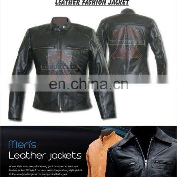 Men Leather Fashion Jackets