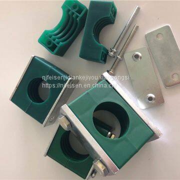 Supply High Quality Plastic Pipe Clamp Tubing Hydraulic Pipe Clamp Chuck Hoop Marine Pipe Clamp photo-5