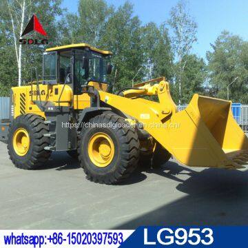 SDLG hot sale 5 ton wheel loader LG953 for sale