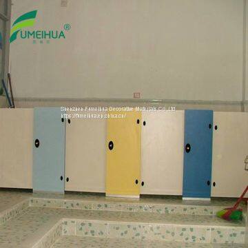 Customized cute kindergarten children toilet partition