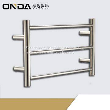 home appliance modern look stainless steel heated towel rack