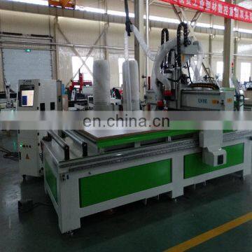 Wood Door Making "Expert"!!!synchronous 2 Heads Wood Cnc Router photo-3