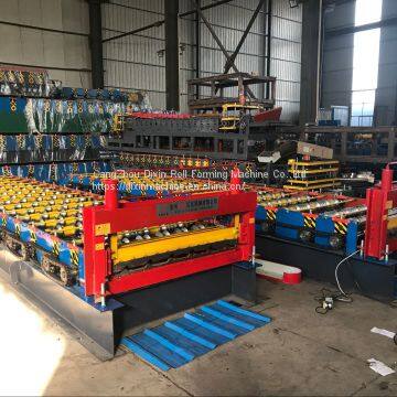 Popular Roofing Panel Trapezoidal Shape Rolling Forming Machine Hebei photo-5