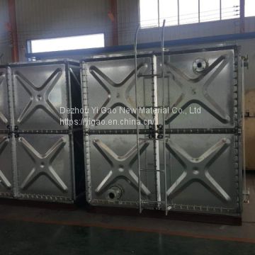 hot galvanized water tank fire water tank