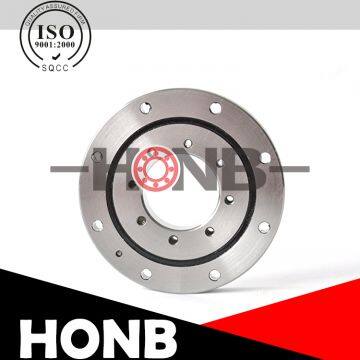 High rigid THK RU28 (IKO CRBF108) Crossed Roller Bearings with mounting holes / Crossed Cylindrical Roller Bearing