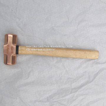 Non Sparking Tools Sledge Copper Hammer Wood Handel photo-5