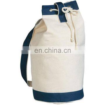 Large Custom Heavy Duty Durable Canvas Tote Laundry Bag For Hotel Household