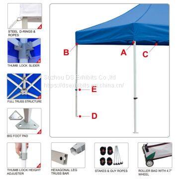 Waterproof Custom Logo Canopy Designs Pickup Gazebo Tent 3X3M photo-2