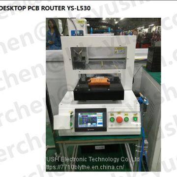 YSV-3A SMT Desktop High Speed Spindle Programming Mode PCB LED Board Cutting Router photo-2