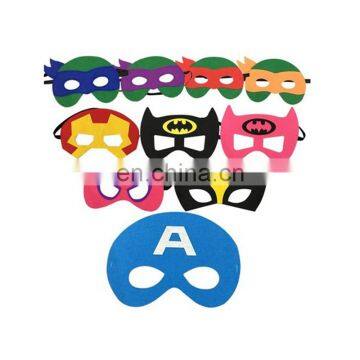 christmas super hero party felt mask