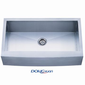 Guangdong Dongyuan Kitchenware Single bowl Farmhouse Apron Front Kitchen Sink (DY-HA124)