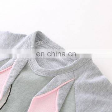 Newborn Baby Clothes Lovely Rabbit Printed Summer Cotton Short Sleeve Baby Boy Girl Romper photo-5